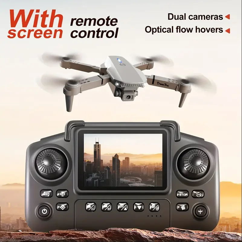 2025 E88 Drone Cámara dual HD, - Jjrc Drone X12 reseña y precio