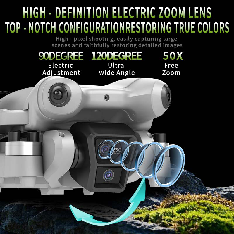 Xiaomi S101 Drone 8K HD Cámara - Jjrc Drone X12 reseña y precio